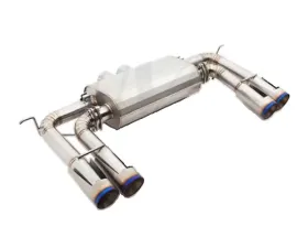 Meisterschaft Titanium GTS Ultimate Axle Back Muffler 4x90mm Tips BMW X6M E71 10-14