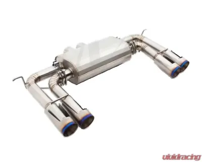 Meisterschaft Titanium GTS Ultimate Axle Back Muffler 4x90mm Tips BMW X6M E71 10-14 - BM2442505