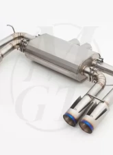 Meisterschaft Titanium GTS Ultimate Axle Back Muffler 4x90mm Tips BMW X6M E71 10-14                                     - BM2442505 - Image 2