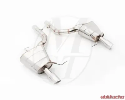 Meisterschaft Stainless GTS Ultimate Axle Back Muffler System 2x90mm Tips BMW 640i Gran Coupe F06 13-15 - BM2511502