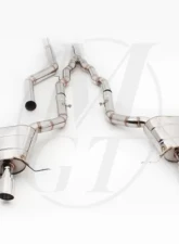 Meisterschaft Stainless GTS Ultimate Axle Back Muffler System 2x90mm Tips BMW 640i Gran Coupe F06 13-15                                     - BM2511502 - Image 4