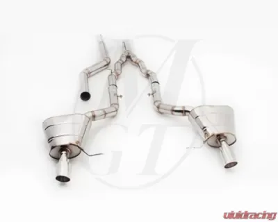 Meisterschaft Stainless GTS Ultimate Axle Back Muffler System 2x90mm Tips BMW 640i Gran Coupe F06 13-15 - BM2511502