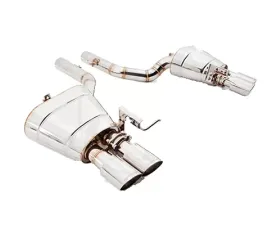 Meisterschaft Stainless GTS Ultimate Axle Back Muffler System 4x90mm Tips BMW 640i Gran Coupe F06 13-15