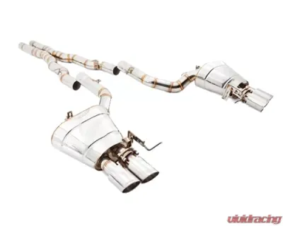 Meisterschaft Titanium GTS Ultimate Axle Back Muffler System 4x90mm Tips BMW 650i | 650xi Gran Coupe F06 13-15 - BM2522505