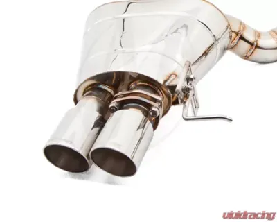 Meisterschaft Titanium GTS Ultimate Axle Back Muffler System 4x90mm Tips BMW 650i | 650xi Gran Coupe F06 13-15 - BM2522505