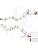Meisterschaft Titanium Super Light GT Racing Axle Back Muffler System 4x120x80mm Tips BMW F06 M6 Gran Coupe 14-19                                     - BM2712418 - Image 3