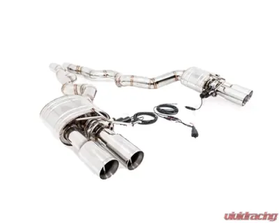 Meisterschaft Titanium GTC Axle Back Muffler System 4x102mm Tips BMW F06 M6 Gran Coupe 14-19 - BM2712606