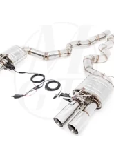 Meisterschaft Titanium GTC Axle Back Muffler System 4x102mm Tips BMW F06 M6 Gran Coupe 14-19                                     - BM2712606 - Image 2
