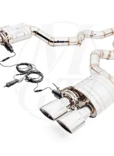 Meisterschaft Titanium GTC Axle Back Muffler System 4x120x80mm Tips BMW F06 M6 Gran Coupe 14-19                                     - BM2712618 - Image 2
