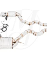Meisterschaft Titanium GTC Axle Back Muffler System 4x120x80mm Tips BMW F06 M6 Gran Coupe 14-19                                     - BM2712618 - Image 3