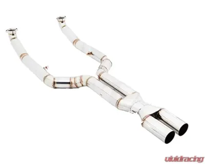 Meisterschaft Stainless Full Catback Bolt-On Pipe LXR w/Velocity Box BMW F06 M6 Gran Coupe 14-19 - BM2713002