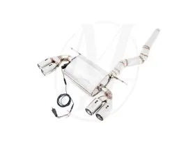 Meisterschaft Stainless GTC EV Control Exhaust 4x90 Tips BMW 4 Series 428i | 428xi F32 14-15