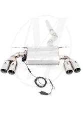 Meisterschaft Stainless GTC EV Control Exhaust 4x90 Tips BMW 4 Series 428i | 428xi F32 14-15                                     - BM2821605 - Image 2