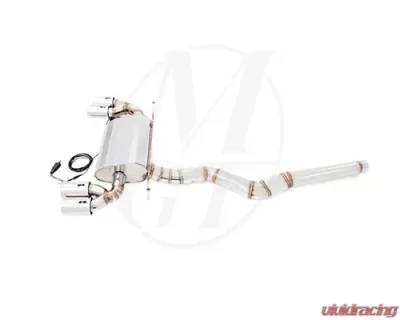 Meisterschaft Stainless GTC EV Control Exhaust 4x90 Tips BMW 4 Series 428i | 428xi F32 14-15 - BM2821605