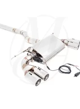 Meisterschaft Stainless GTC EV Control Exhaust 4x90 Tips BMW 4 Series 428i | 428xi F32 14-15                                     - BM2821605 - Image 4