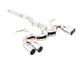 Meisterschaft Titanium Super GT Racing Axle Back Muffler System 4x90mm Tips BMW 428i | 428xi 14-15