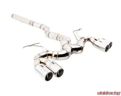 Meisterschaft Titanium Super GT Racing Axle Back Muffler System 4x90mm Tips BMW 428i | 428xi 14-15 - BM2822405