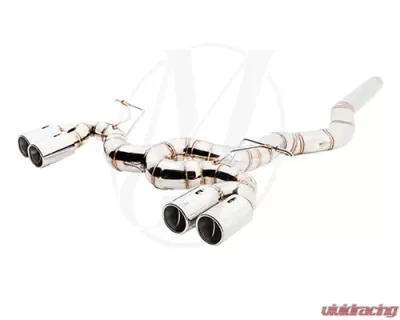 Meisterschaft Titanium Super GT Racing Axle Back Muffler System 4x90mm Tips BMW 428i | 428xi 14-15 - BM2822405
