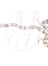 Meisterschaft Titanium Super GT Racing Axle Back Muffler System 4x90mm Tips BMW 428i | 428xi 14-15                                     - BM2822405 - Image 3