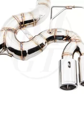Meisterschaft Titanium Super GT Racing Axle Back Muffler System 4x90mm Tips BMW 428i | 428xi 14-15                                     - BM2822405 - Image 4