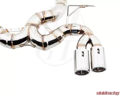 Meisterschaft Titanium Super GT Racing Axle Back Muffler System 4x90mm Tips BMW 428i | 428xi 14-15 - BM2822405