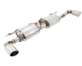 Meisterschaft Stainless GTS Ultimate Axle Back Muffler System 2x102mm Tips BMW X5 3.5i N55 F15 14-15