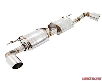 Meisterschaft Stainless GTS Ultimate Axle Back Muffler System 2x102mm Tips BMW X5 3.5i N55 F15 14-15 - BM3011503