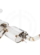 Meisterschaft Stainless GTS Ultimate Axle Back Muffler System 2x102mm Tips BMW X5 3.5i N55 F15 14-15                                     - BM3011503 - Image 3