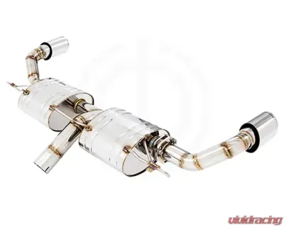 Meisterschaft Stainless GTS Ultimate Axle Back Muffler System 2x102mm Tips BMW X5 3.5i N55 F15 14-15 - BM3011503