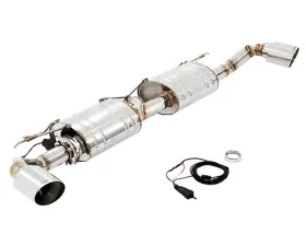Meisterschaft Stainless GTC Ultimate Axle Back Muffler System 2x102mm Tips BMW X5 3.5i N55 F15 14-15