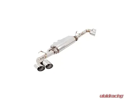 Meisterschaft Stainless GTS Ultimate Axle Back Muffler System 4x102mm Tips BMW X5 5.0i N63 F15 14-15 - BM3021506