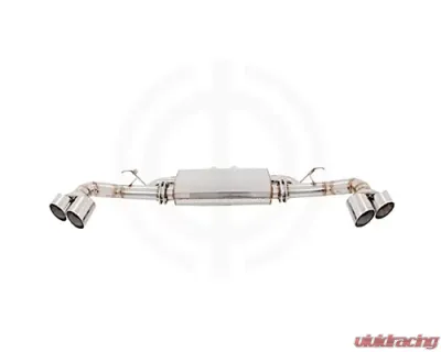 Meisterschaft Stainless GTS Ultimate Axle Back Muffler System 4x102mm Tips BMW X5 5.0i N63 F15 14-15 - BM3021506