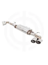 Meisterschaft Stainless GTS Ultimate Axle Back Muffler System 4x102mm Tips BMW X5 5.0i N63 F15 14-15                                     - BM3021506 - Image 3