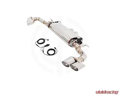 Meisterschaft Stainless GTC Ultimate Axle Back Muffler System 4x102mm Tips BMW X5 5.0i N63 F15 14-15 - BM3021606