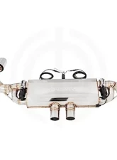 Meisterschaft Stainless GTC Ultimate Axle Back Muffler System 4x102mm Tips BMW X5 5.0i N63 F15 14-15                                     - BM3021606 - Image 4
