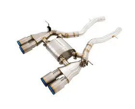 Meisterschaft Titanium GT Racing Axle Back Muffler System 4x102mm Tips BMW F80 M3 15-19