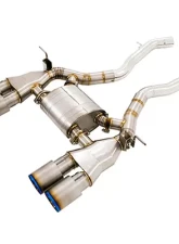 Meisterschaft Titanium GT Racing Axle Back Muffler System 4x102mm Tips BMW F82 M4 15-20                                     - BM3212206 - Image 4