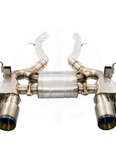 Meisterschaft Titanium GT Racing Axle Back Muffler System 4x102mm Tips BMW F82 M4 15-20                                     - BM3212206 - Image 3