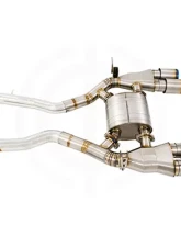 Meisterschaft Titanium GT Racing Axle Back Muffler System 4x102mm Tips BMW F82 M4 15-20                                     - BM3212206 - Image 4