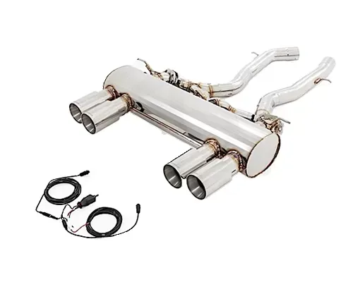 Meisterschaft Titanium GTC Axle Back Muffler System 4x102mm Tips BMW F82 M4 15-20 - BM3212606