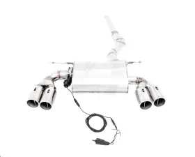 Meisterschaft Titanium GTC EV Control Exhaust System with 4x90mm Round Split Tips BMW 428i | xi F32 4 Series 14-15