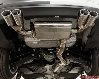 Meisterschaft Titanium GTC EV Control Exhaust System with 4x90mm Round Split Tips BMW 428i | xi F32 4 Series 14-15 - BM3322605