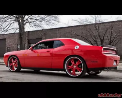 Meisterschaft Titanium Section 2 Catback X Pipe Resonator Delete Dodge Challenger SRT8 6.1L | 6.4L HEMI V8 08-15 - DD0104002