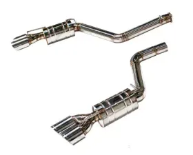 Meisterschaft Titanium Roar Super Racing Series Exhaust System with 4x102mm Round Split Tips Dodge Challenger SRT8 6.1L | 6.4L HEMI V8 08-15