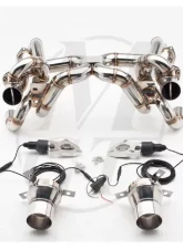 Meisterschaft Stainless GTC Racing Exhaust System Ferrari F430 Scuderia Coupe 08-09                                     - FE0121602 - Image 2