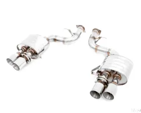 Meisterschaft Titanium GTS Ultimate Sport Performance Exhaust System with 4x90mm Round Split Tips Ferrari F599 06-12