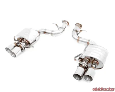 Meisterschaft Titanium GTS Ultimate Sport Performance Exhaust System with 4x90mm Round Split Tips Ferrari F599 06-12 - FE0212505