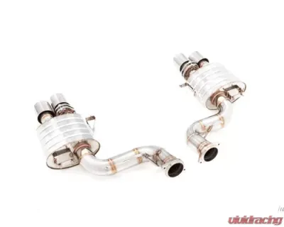 Meisterschaft Titanium GTS Ultimate Sport Performance Exhaust System with 4x90mm Round Split Tips Ferrari F599 06-12 - FE0212505
