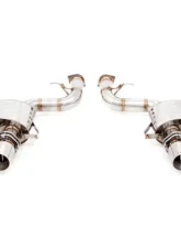 Meisterschaft Titanium GTS Ultimate Sport Performance Exhaust System with 4x90mm Round Split Tips Ferrari F599 06-12                                     - FE0212505 - Image 4