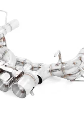 Meisterschaft Stainless Steel Super GT Racing Ultimate Version Exhaust with with 3x102mm Round Split Tips Ferrari 458 Italia 10-15                                     - FE0311235 - Image 4